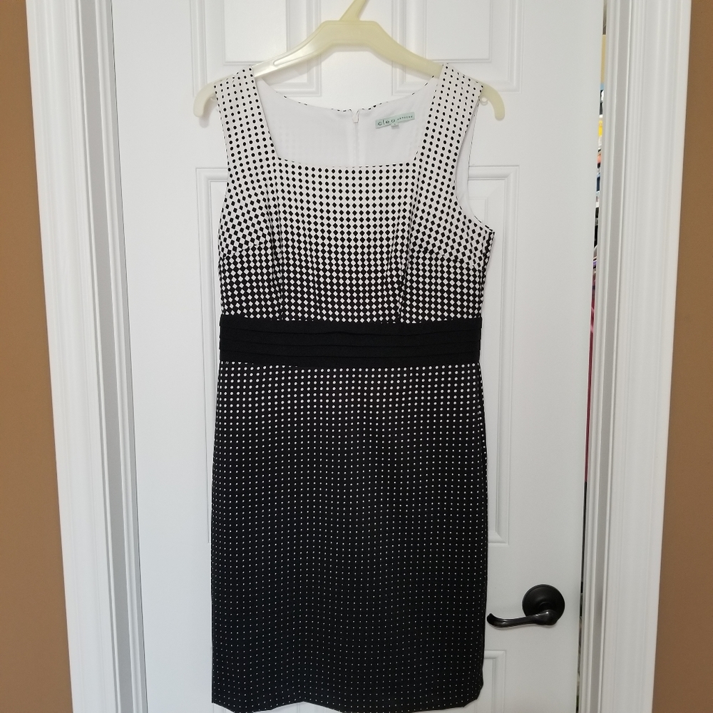 Dress, Elegant " ombre " shift dress.